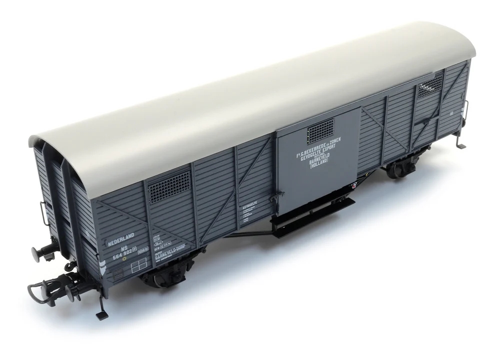 Artitec 20.312.02 - H0 - Gedeckter Güterwagen Hongaar 'Hühnerwagen', NS, Ep. III